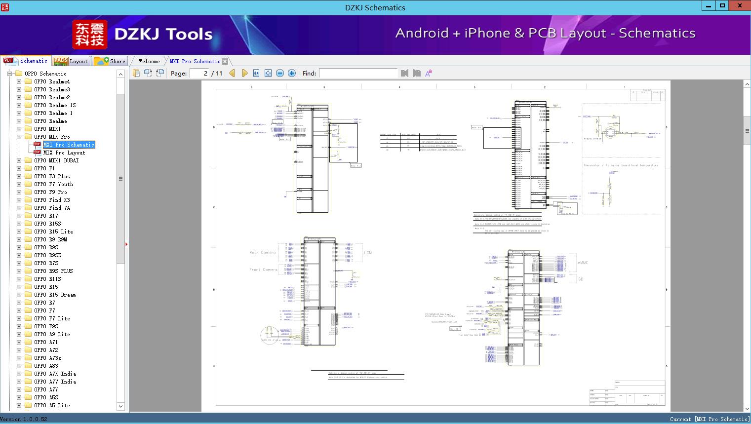 MXI Pro Schematic